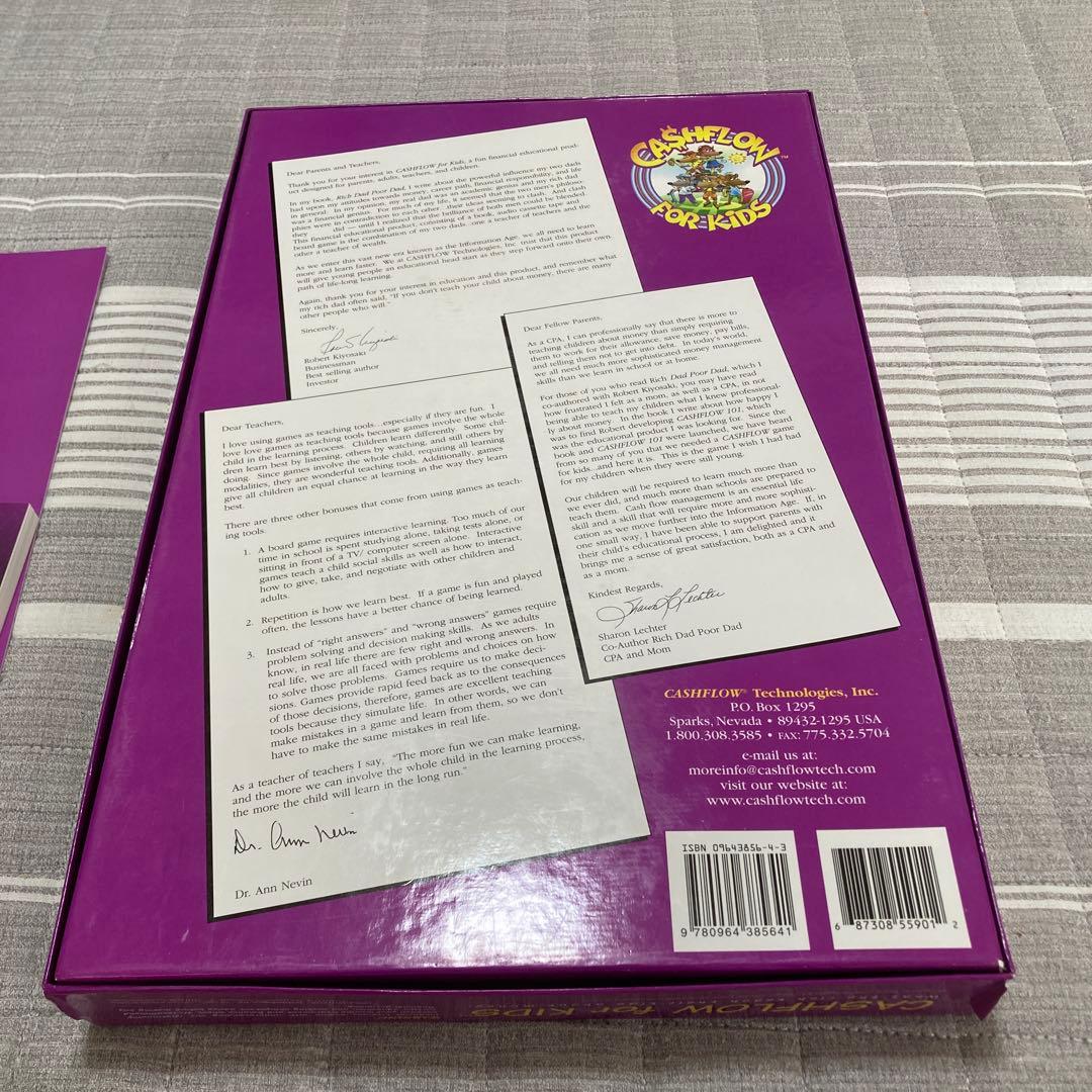 【英語版】CASHFLOW for KIDS ボードゲーム　新品