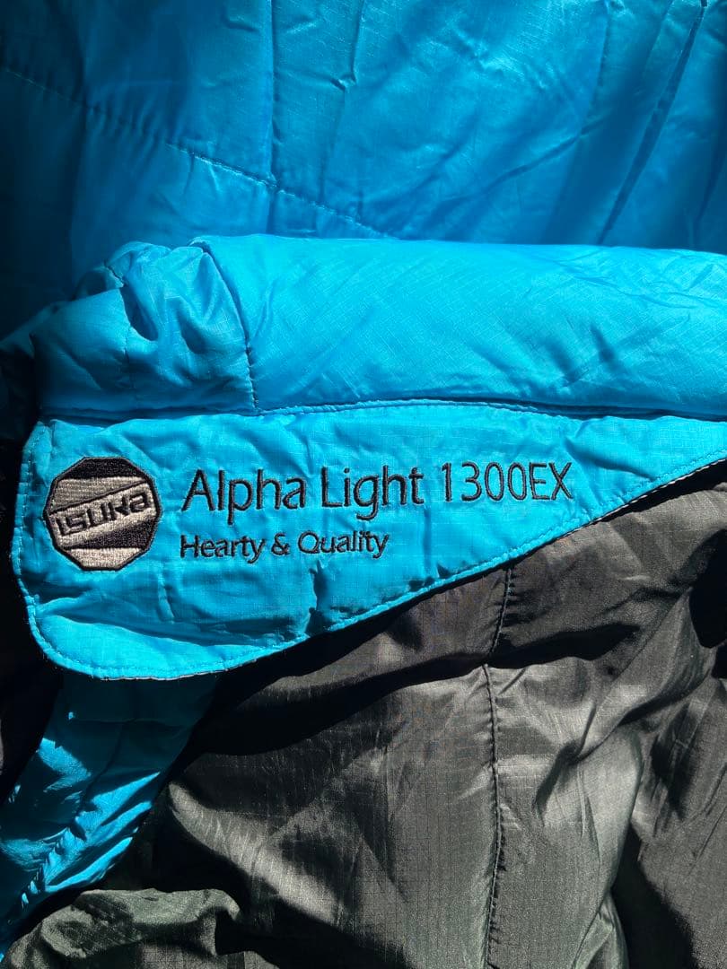イスカ　アルファライト1300ex シュラフ