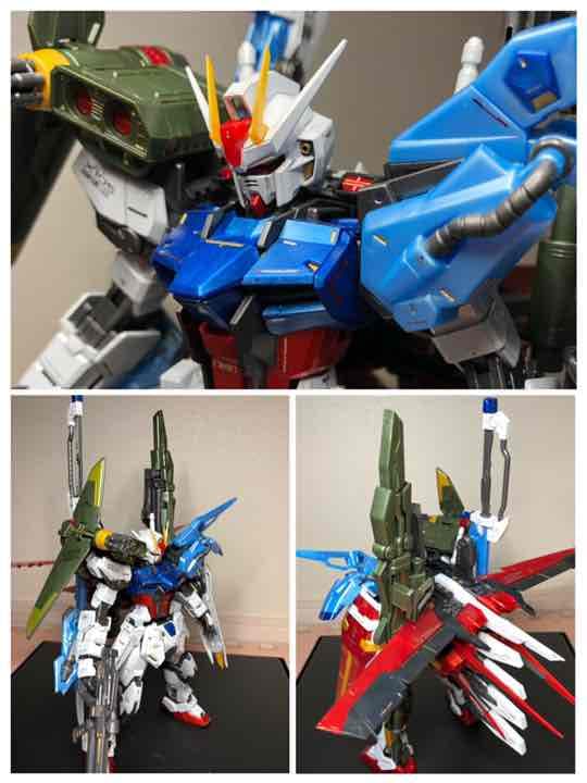 MG パーフェクトストライクガンダム　スペシャルコーティング　完成品　無塗装