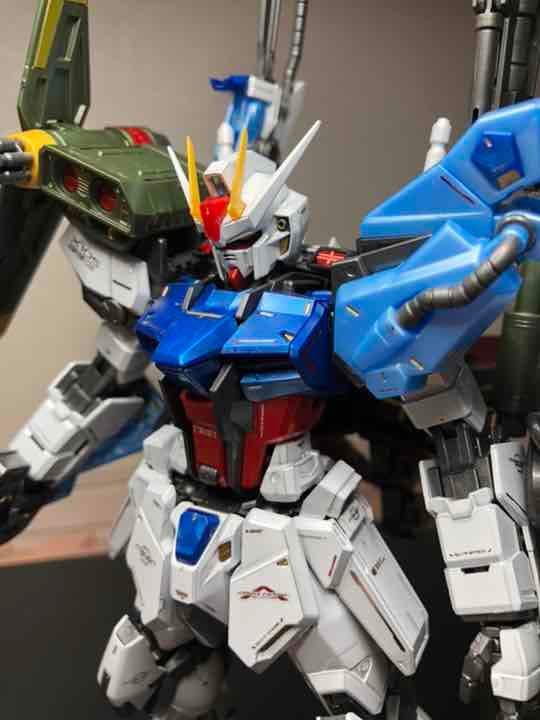 MG パーフェクトストライクガンダム　スペシャルコーティング　完成品　無塗装
