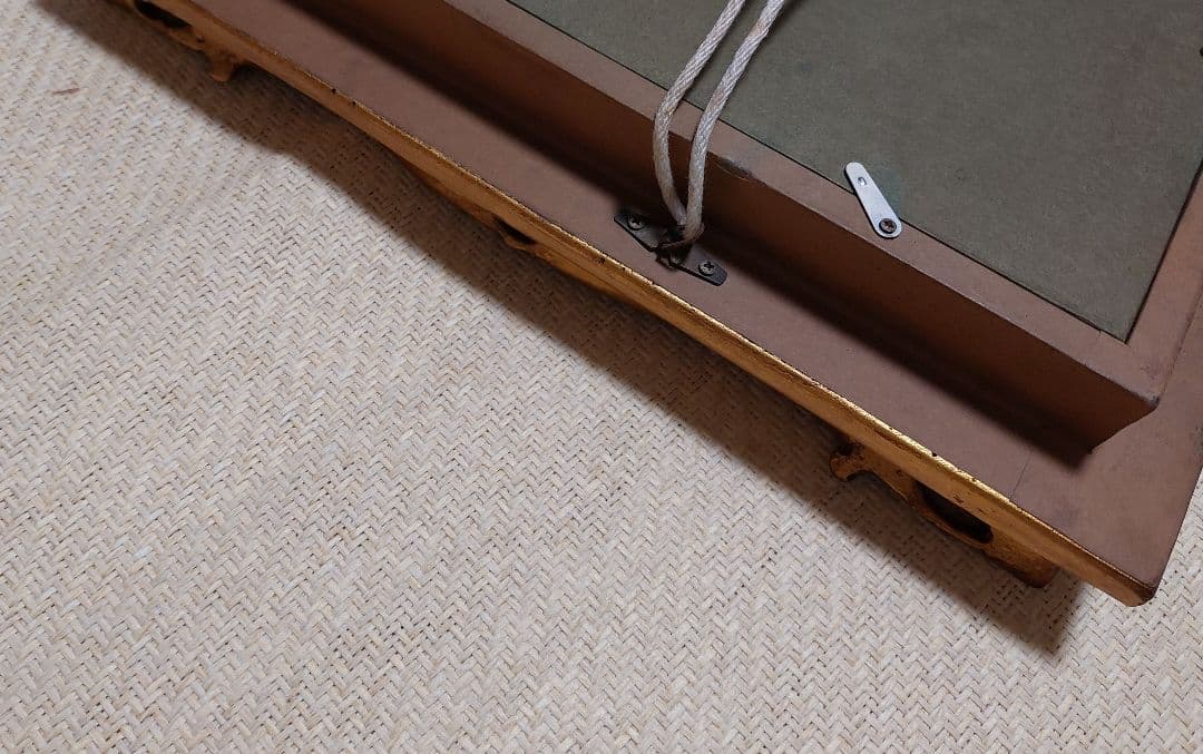 油彩　猫　柳田昌和　チビとら