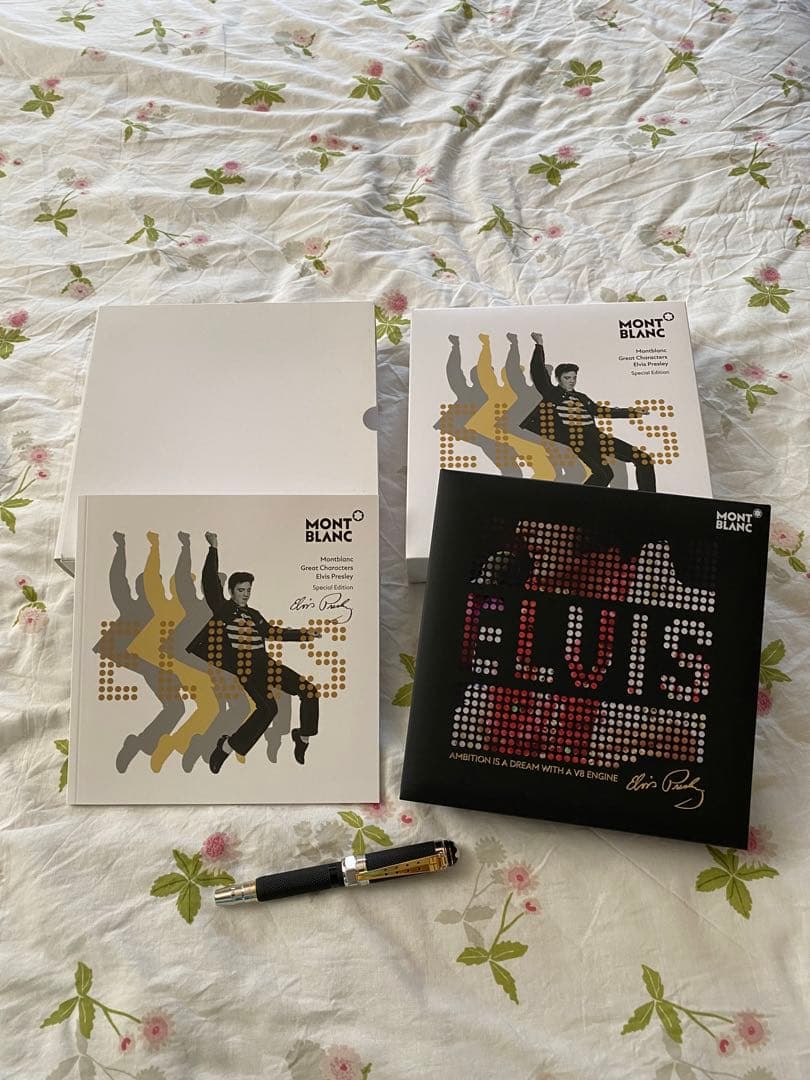 モンブラン　エルヴィス万年筆とエルヴィスの万年筆インク