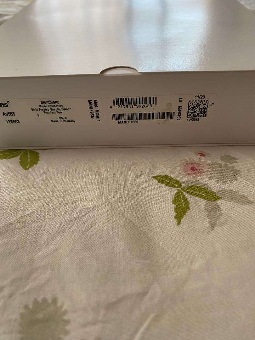 モンブラン　エルヴィス万年筆とエルヴィスの万年筆インク