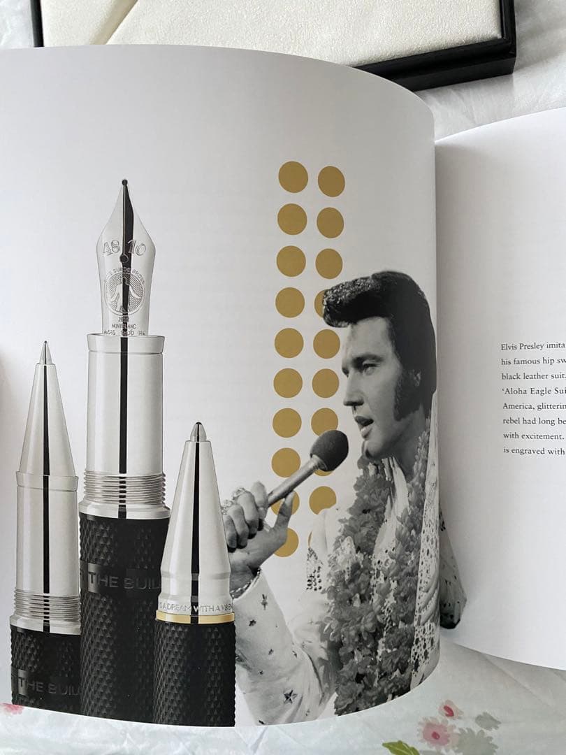 モンブラン　エルヴィス万年筆とエルヴィスの万年筆インク