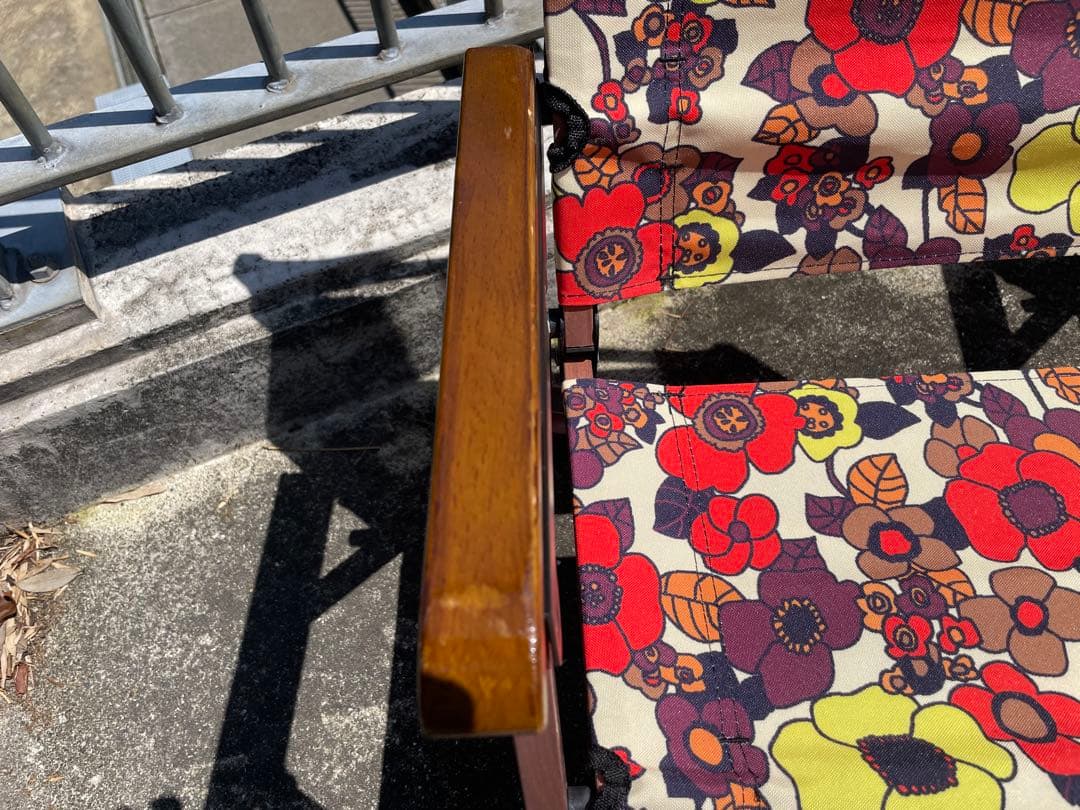 【希少】Pajamamoon パジャマムーン　ローチェアー　リューニョン柄　2脚