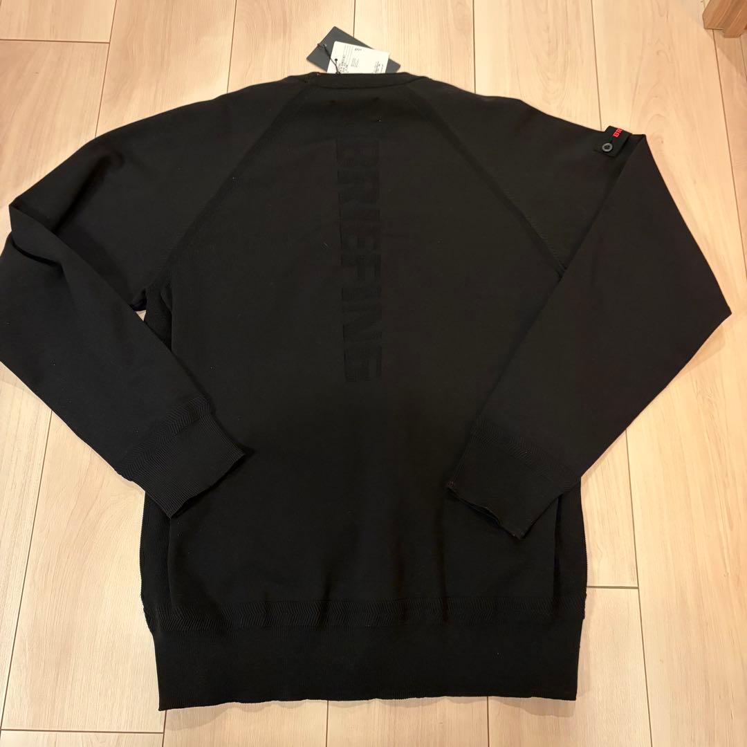 ブリーフィングゴルフMS WR CREWNECK KNIT