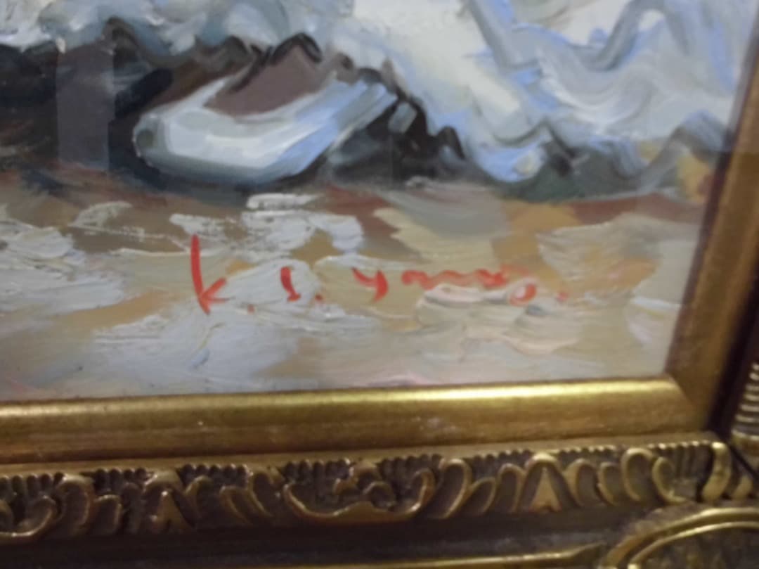 フラメンコ　豪華な大型額縁　F30号　サイズ　＜引き取り限定＞