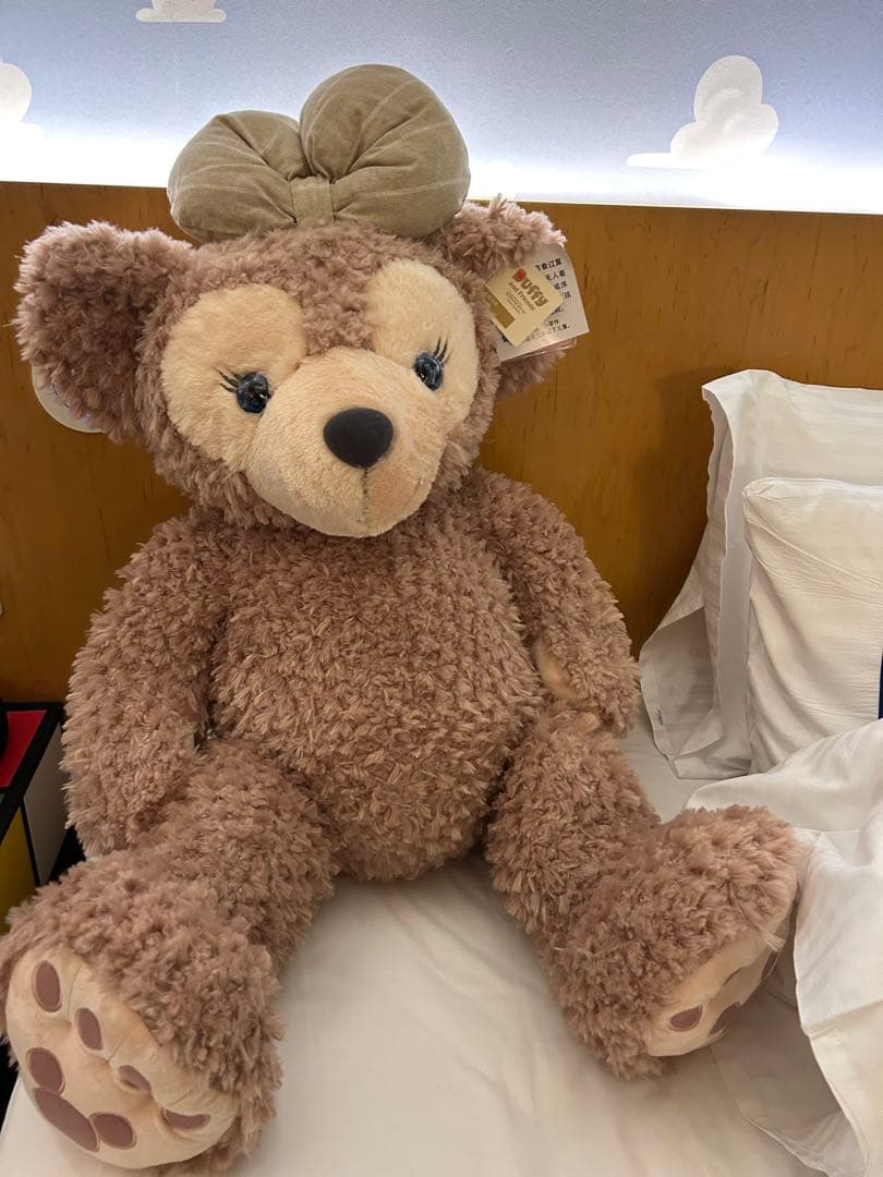 新品タグ付き上海ディズニーランド購入シェリーメイ ぬいぐるみ Lサイズ