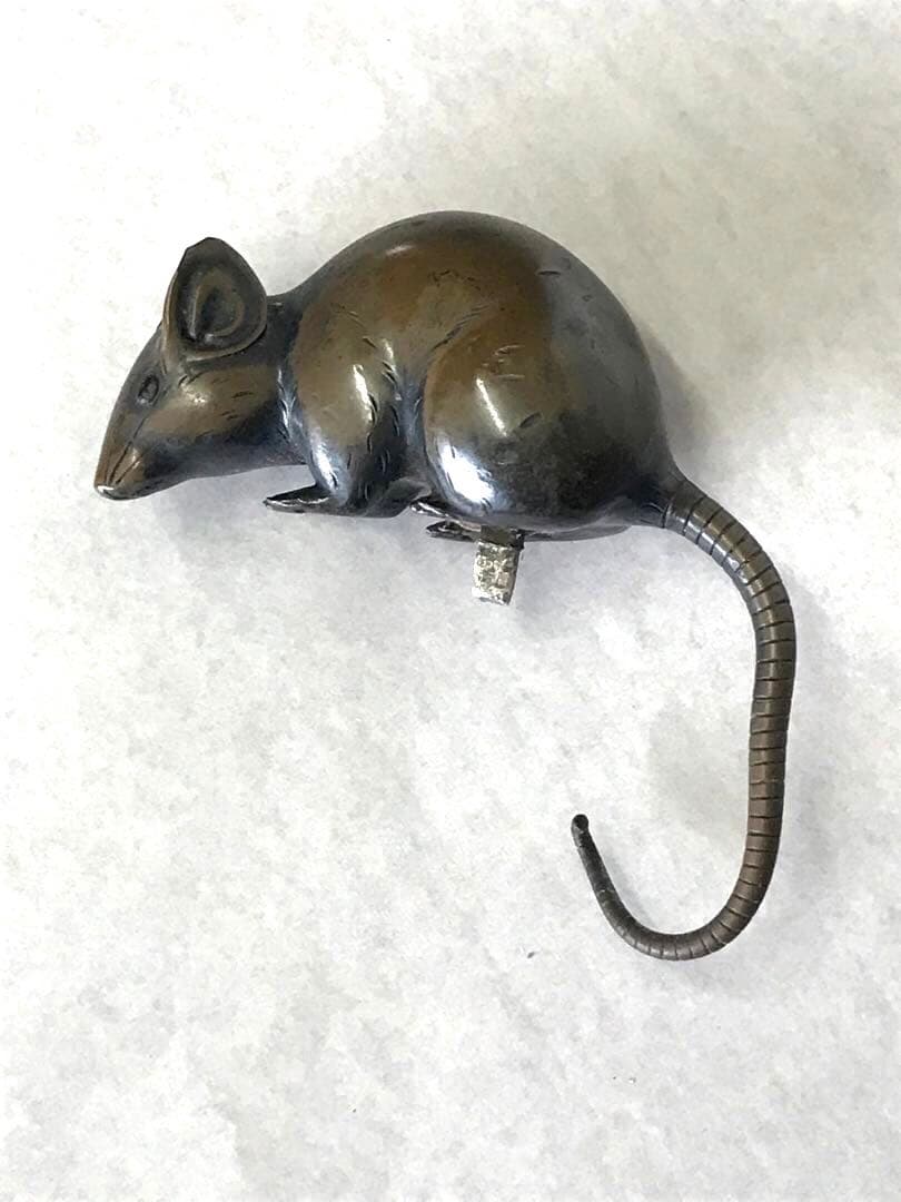 銅製：大黒天座像