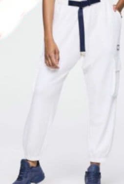 ZUMBA☆ 正規品☆ カーゴパンツ ☆白 ☆XS