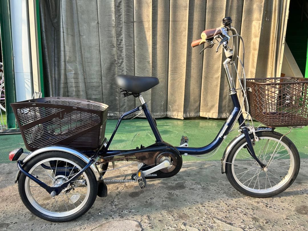 No.618パナソニックビビライフ BE-ELR832 電動アシスト三輪自転車