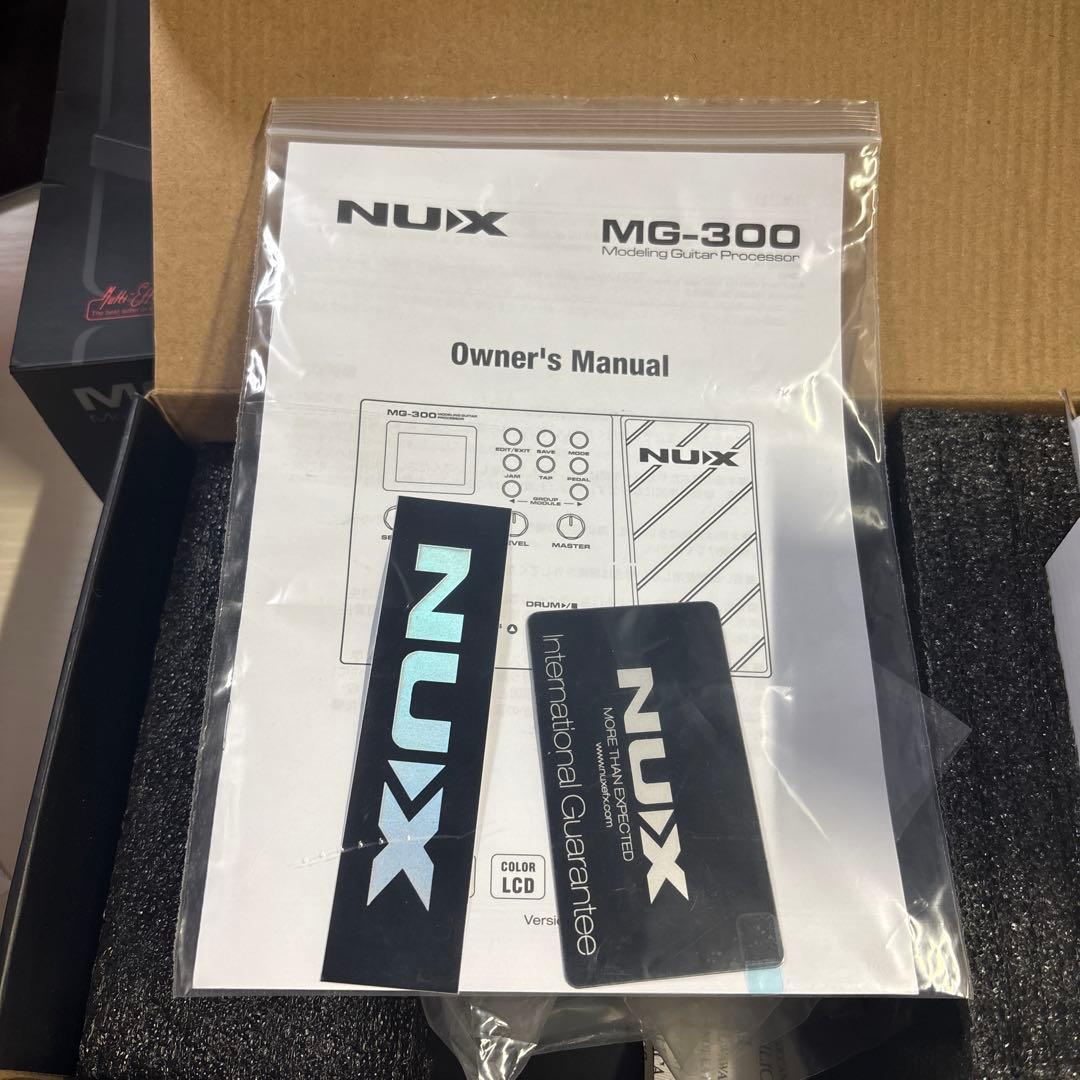⚫︎NUX MG-300 ギターマルチエフェクター
