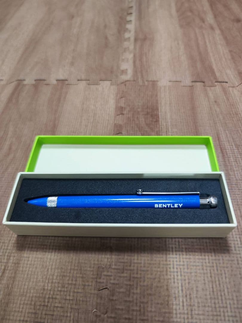 BENTLEY 青 ボールペン