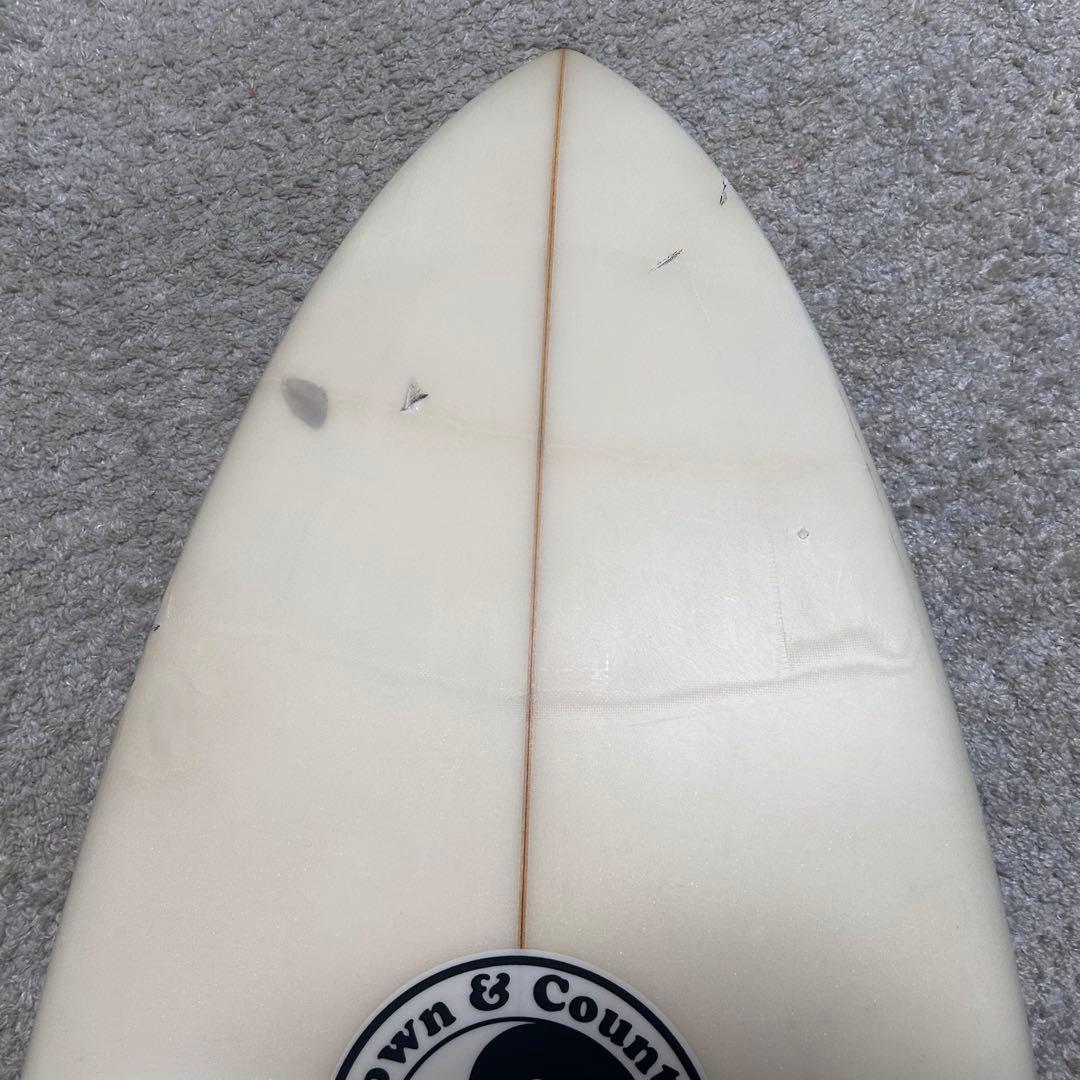 town&country G.PANG サーフボード　6.3ft フィン付き