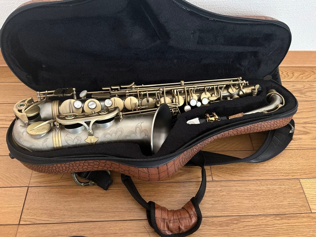 【極美品・即戦力】シャトー アルトサックス CAS-HNS（管体銀メッキ仕上げ）