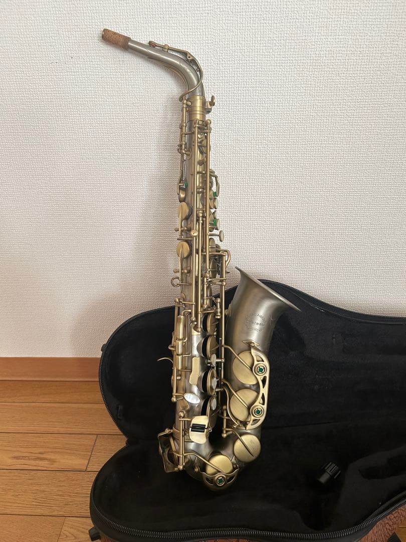 【極美品・即戦力】シャトー アルトサックス CAS-HNS（管体銀メッキ仕上げ）