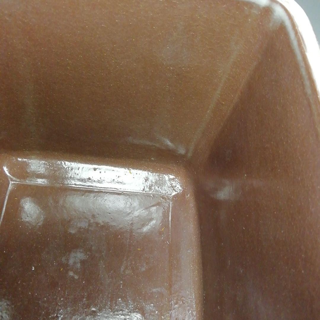 Ｓ７１３　水指　『紫三島』『森里秀夫』　共箱　 茶道具