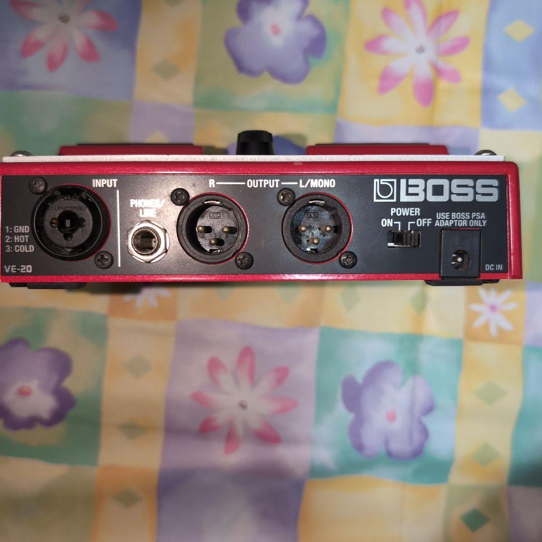 【箱付き】BOSS VE-20 ボーカルプロセッサー