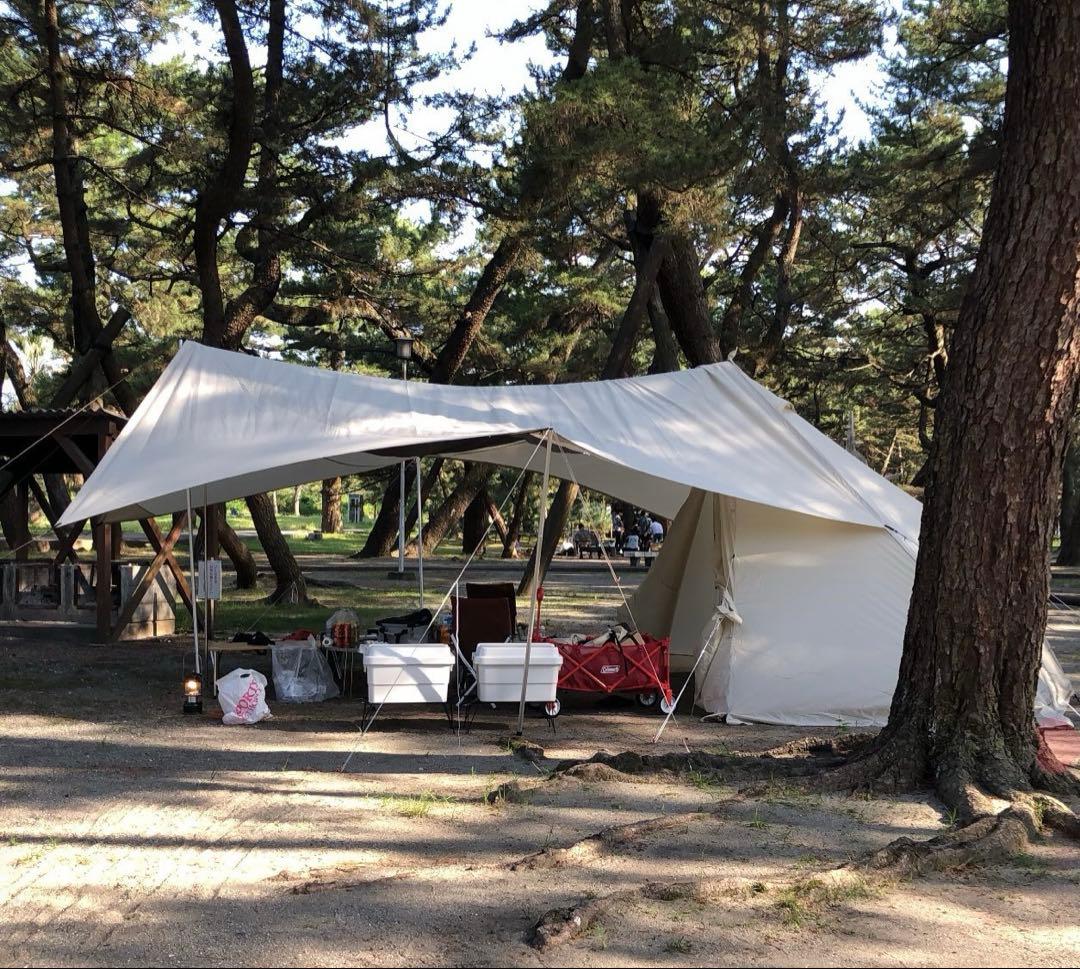 【最終】スノーピーク タープエクステンションテント4アイボリー FES-432