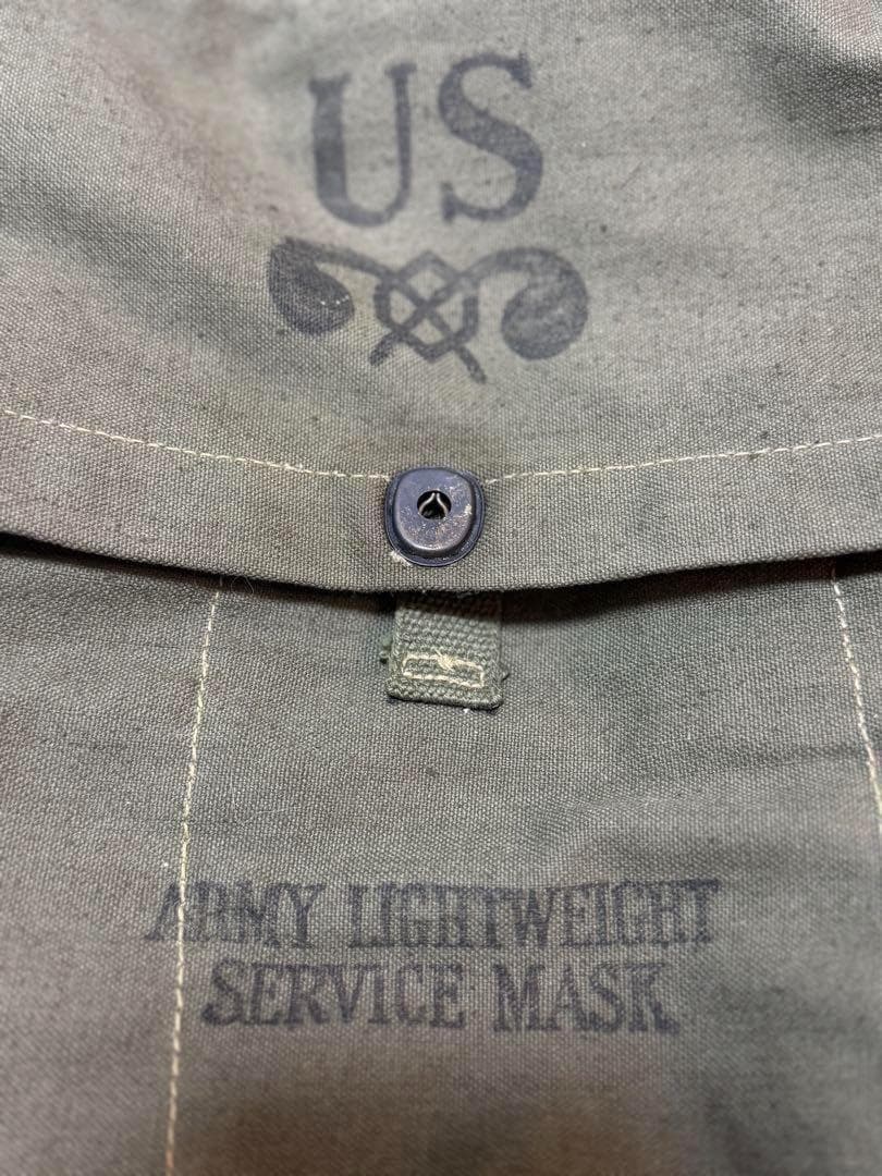 米軍 実物 ライトウエイトガスマスクバッグ