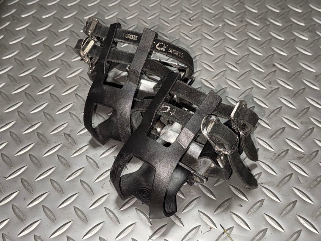 ピスト ペダル トゥークリップ MKS NJS