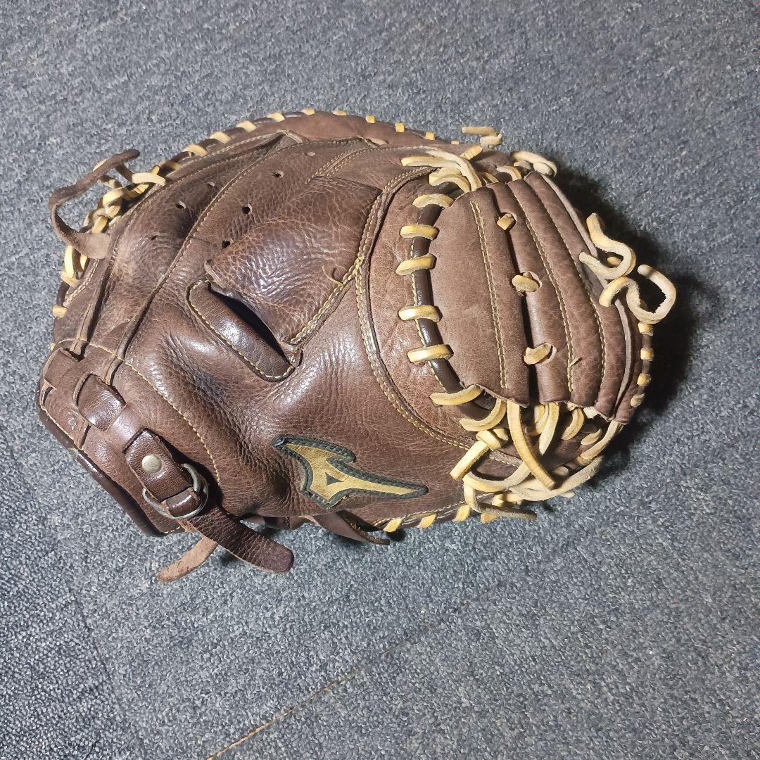 ミズノ PRO-SOOP ブラウンキャッチャーミット