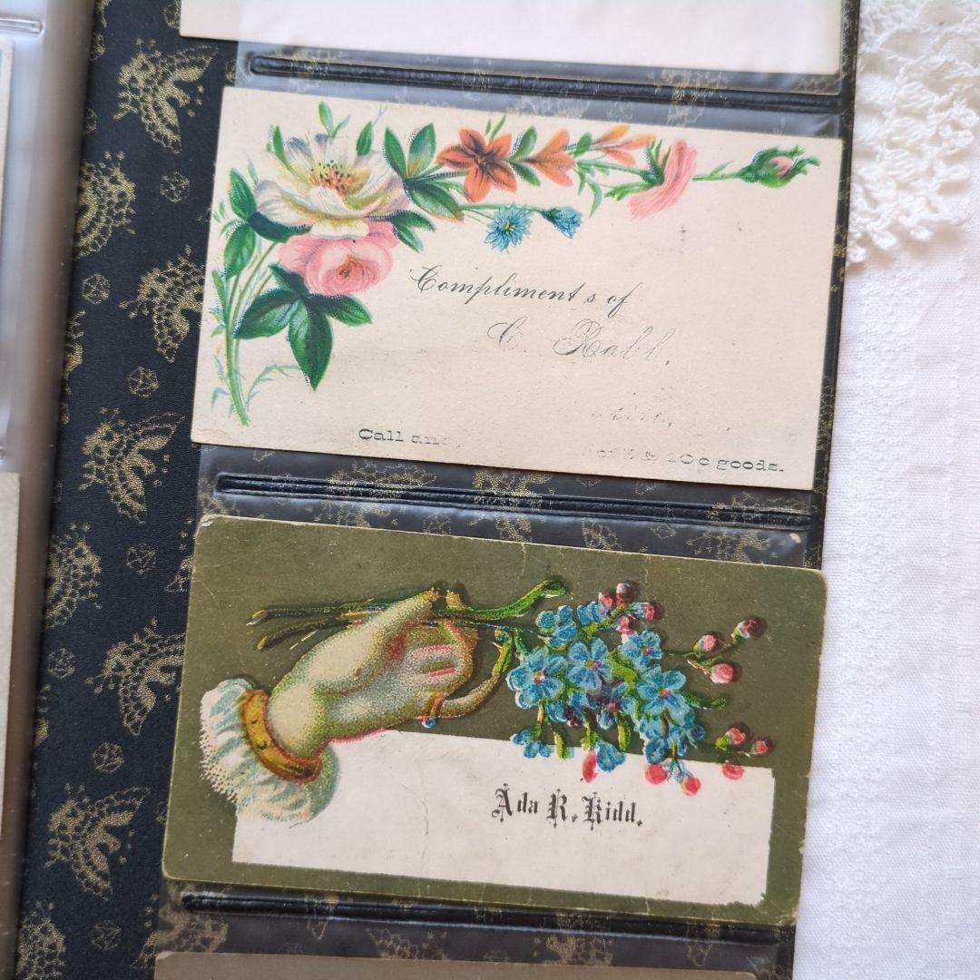 激レア118枚コーリングカードおまとめ クロモス アンティークヴィクトリアン洋書