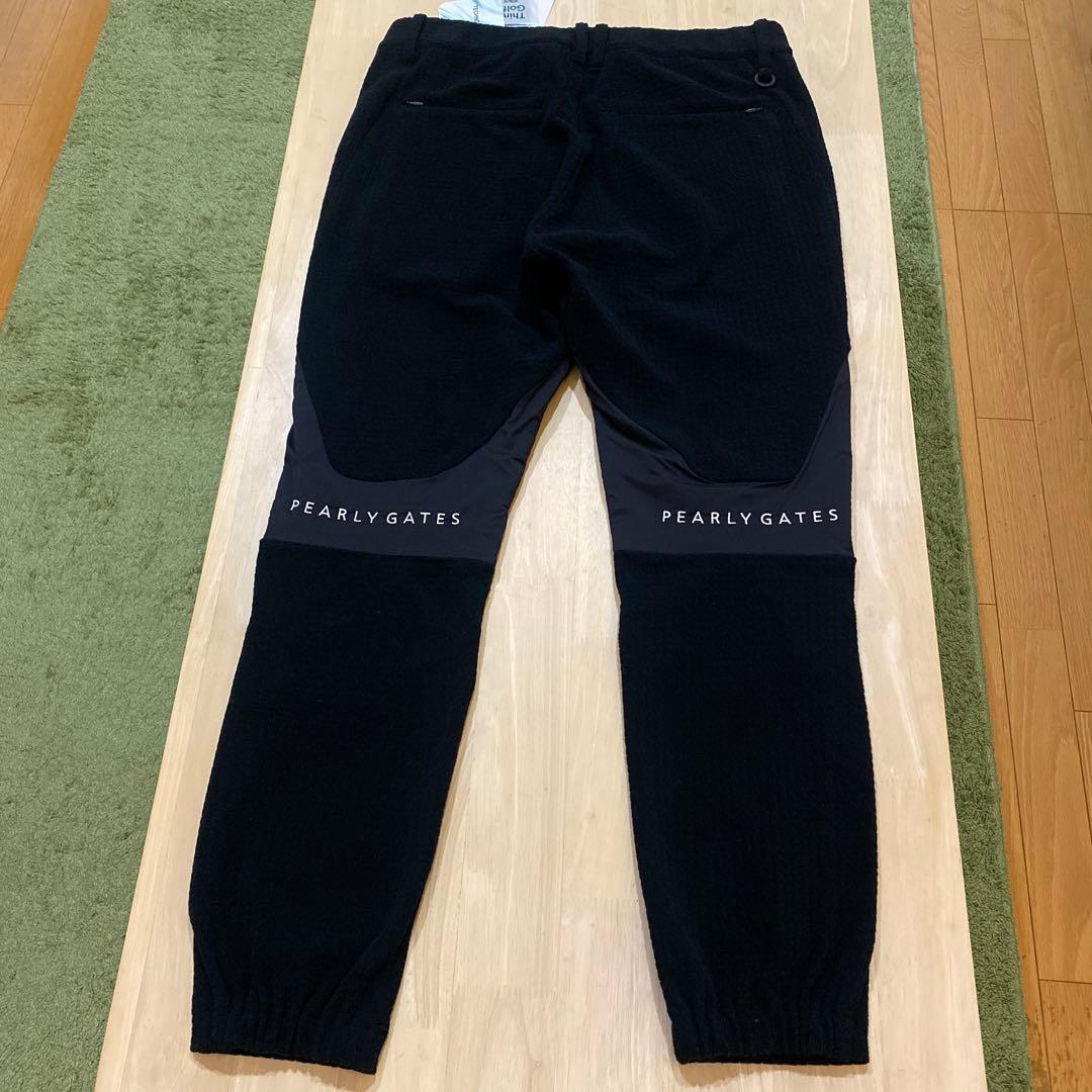 パーリーゲイツ☆新品 トリコット表フリース×ナイロンタフタパンツ