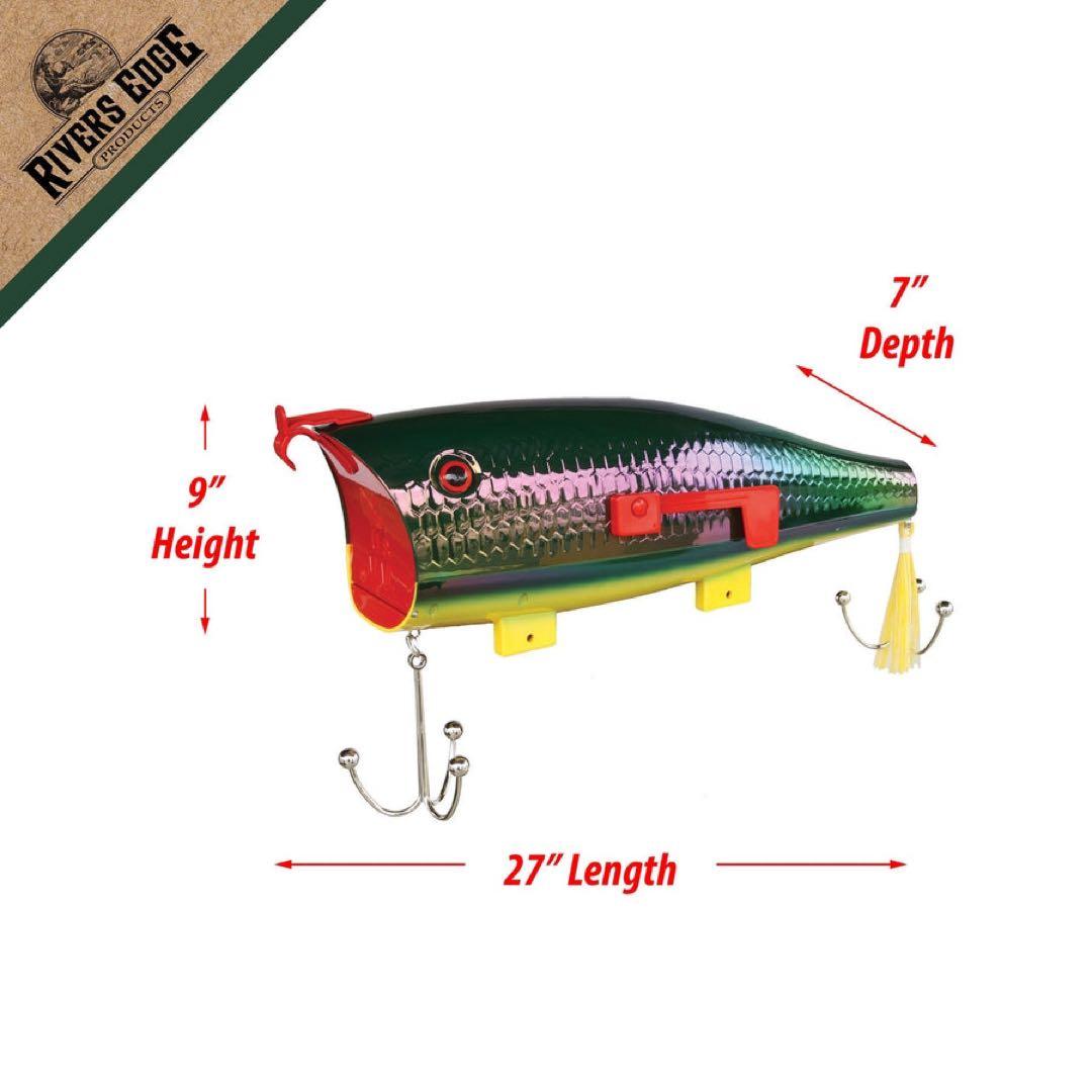 ルアーメールボックス　郵便ポスト　トップウォーター