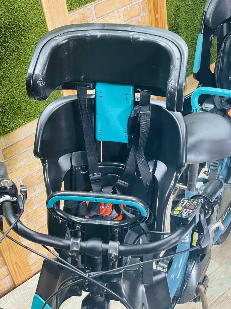 愛知静岡配送可　極上バビー ヤマハ子供乗せ電動アシスト自転車 H1412