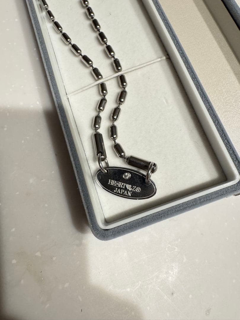 HEARTZ メタリックネックレスⅡ（43cm / シルバー）　ハーツ