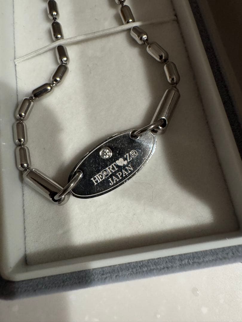HEARTZ メタリックネックレスⅡ（43cm / シルバー）　ハーツ