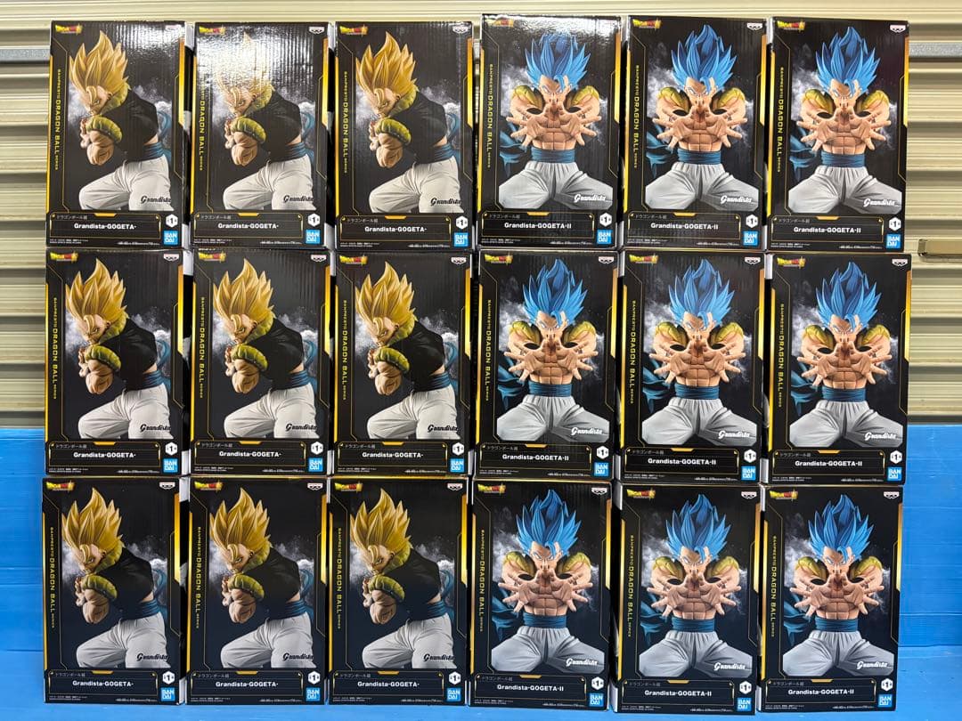 ②ドラゴンボール　ゴジータ　グランディスタ　フィギュア　18体セット
