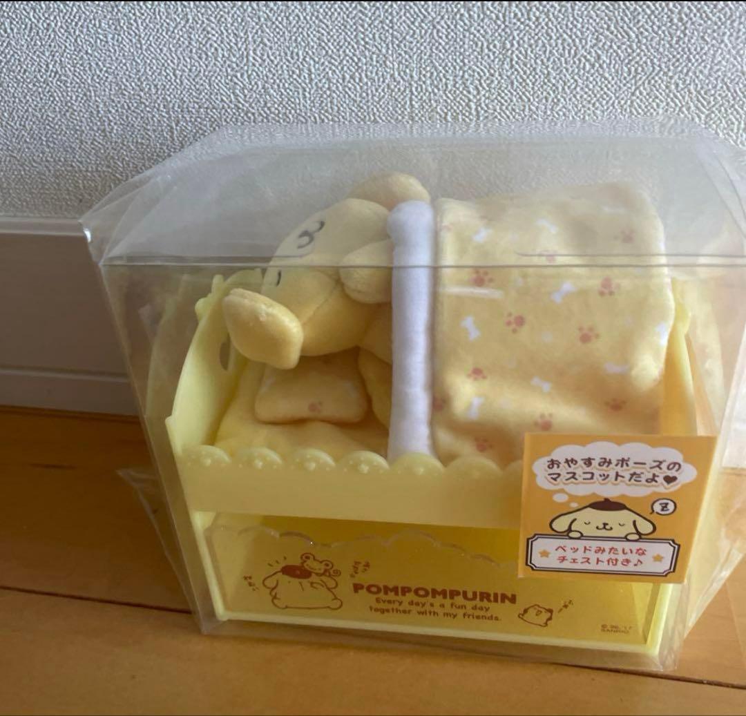 ポムポムプリン　激レア　マスコット　小物入れ　チェスト　キャラクター賞１位