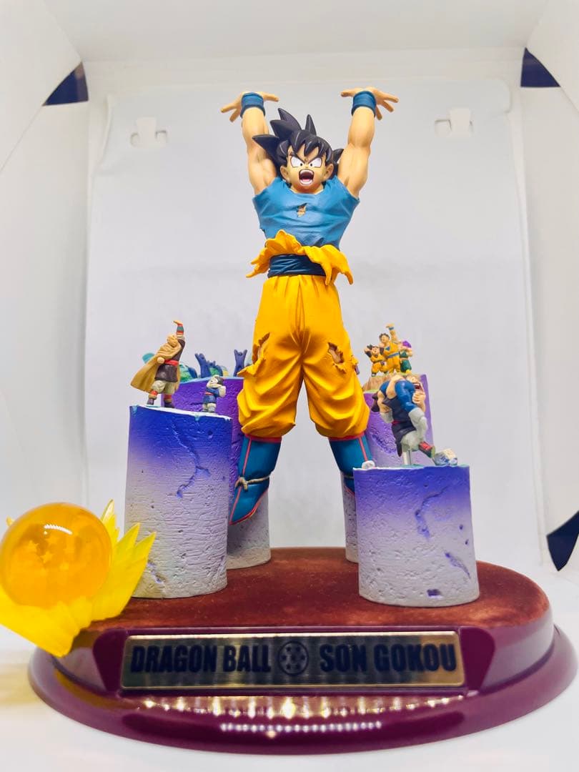 【超希少】ドラゴンボールセレクション 巻七 7 孫悟空 元気玉 フィギュア