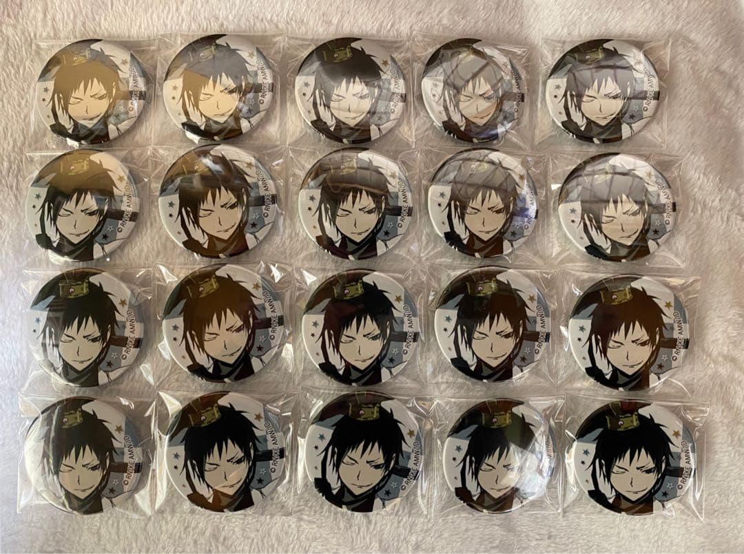 デュラララ!!×2 折原臨也 缶バッジ 20個