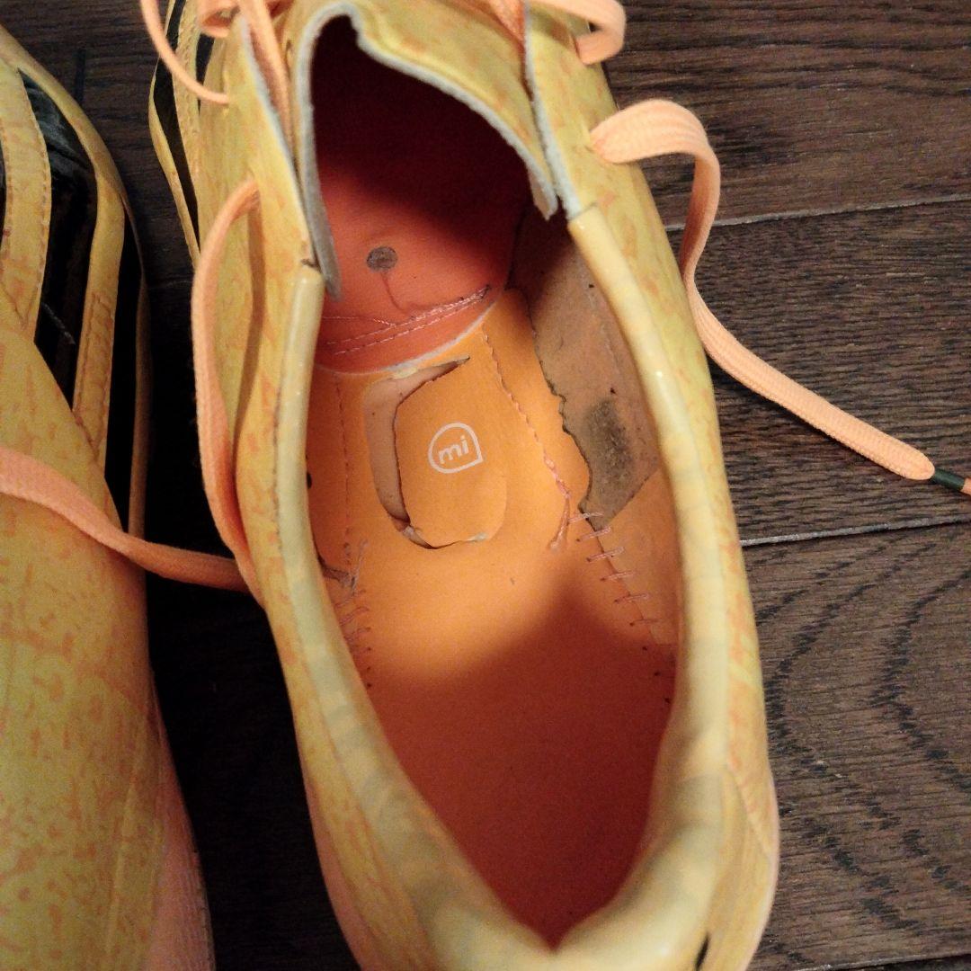 ディダス アディゼロ F50 HG-ジャパン LM(イエロー×オレンジ)