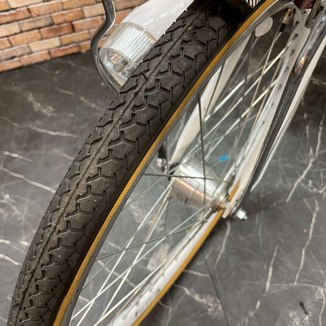 【72】子供用自転車 子供車 SPICEUP ホワイト 22インチ シングル