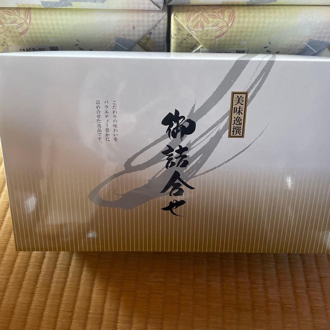 海苔、鰹節、茶碗蒸しの素、マグロ缶、御詰合せ 美味選　8個　値下げしました