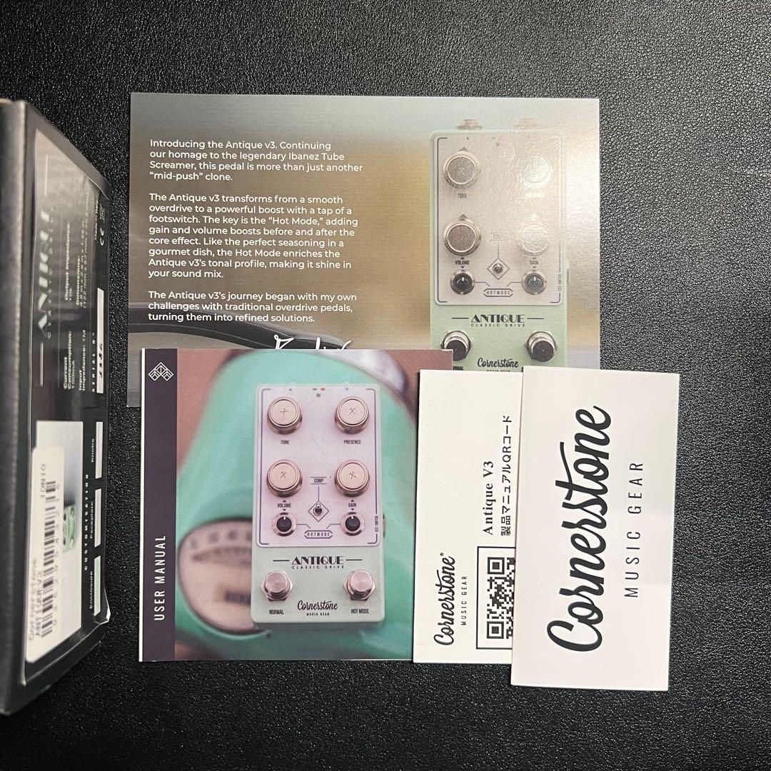 Cornerstone / ANTIQUE V3 オーバードライブ ブースター