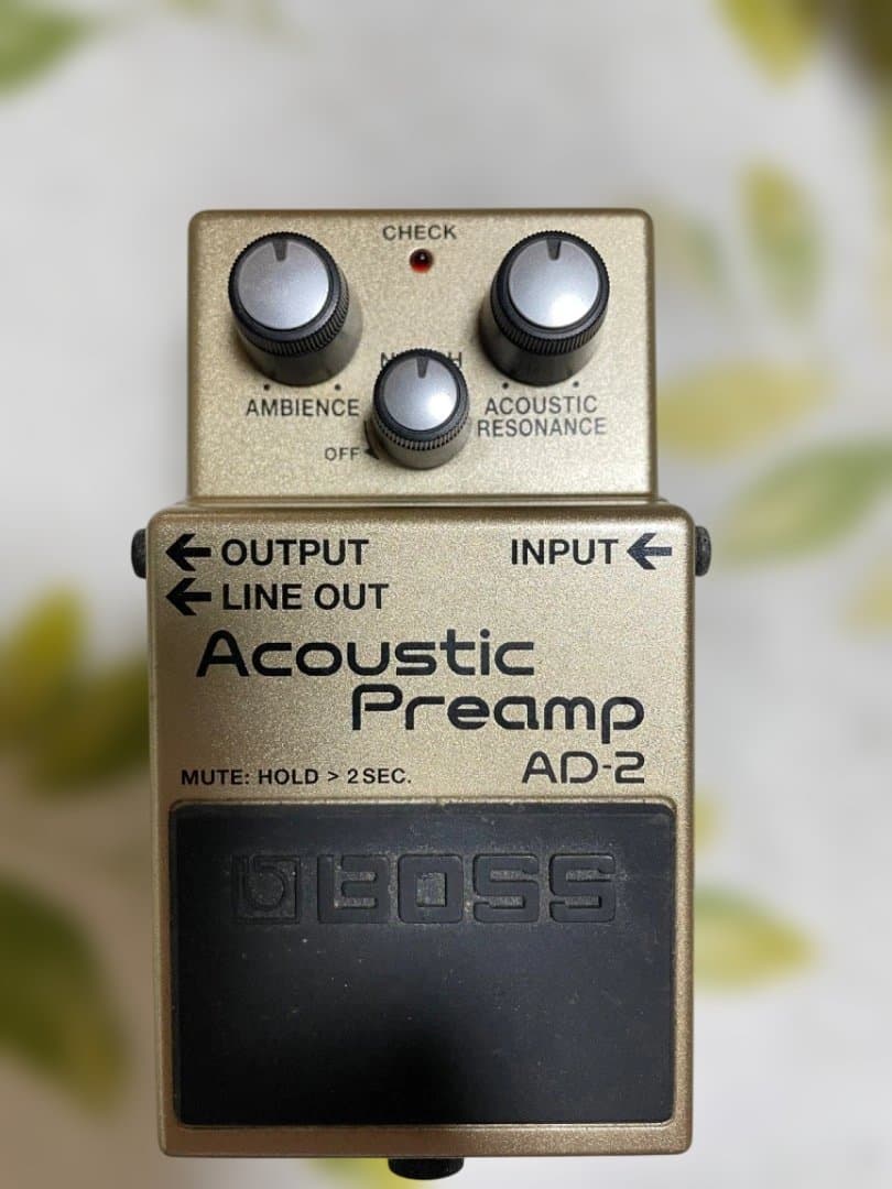 BOSS アコースティックプリアンプ AD-2