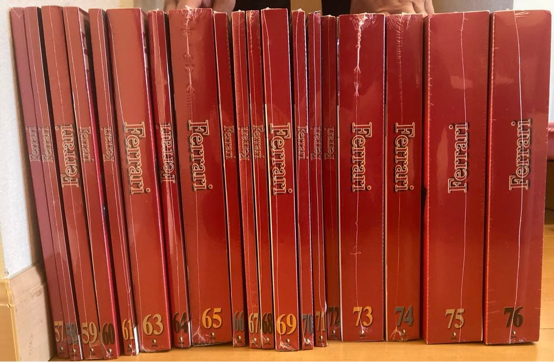 週刊フェラーリラジコンカー57〜76 62巻抜きDeAGOSTINI