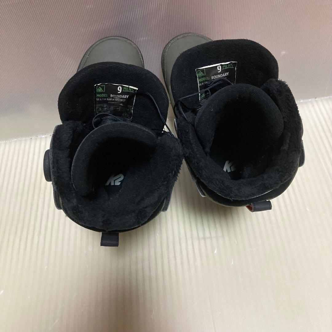 K2 ケーツー BOUNDARY バウンダリー 27cm ダブルBOA ボア