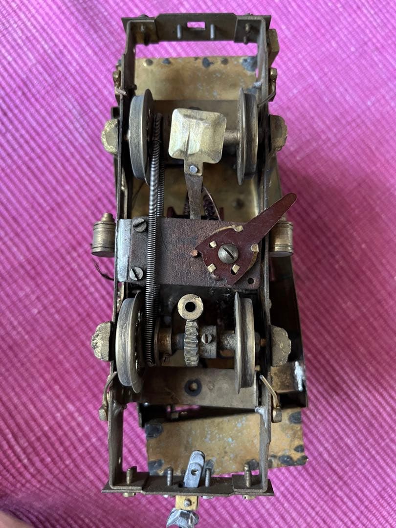 電気機関車8輌セット　真鍮 メーカー不明