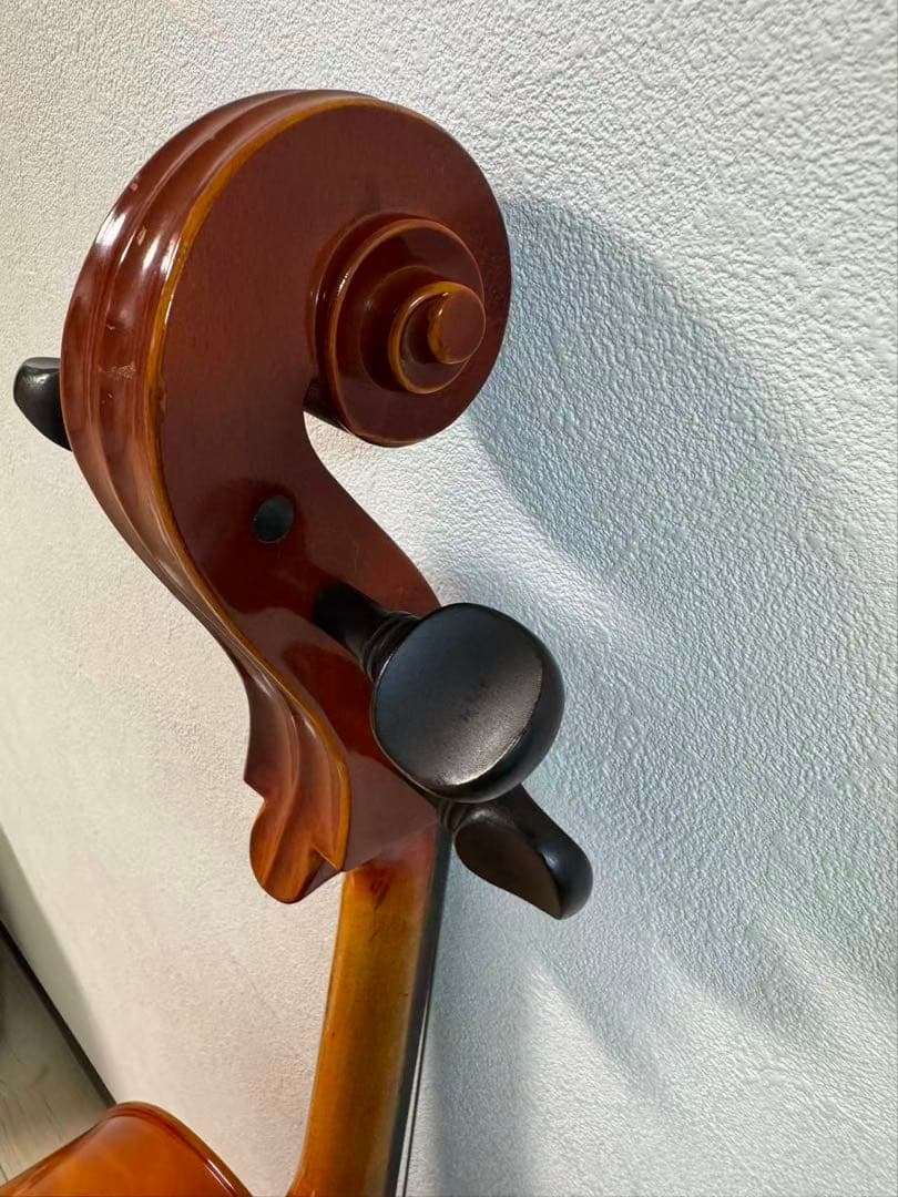 suzuki-1887-4/4NO：72チェロ 4本弦 ハート型ブリッジ