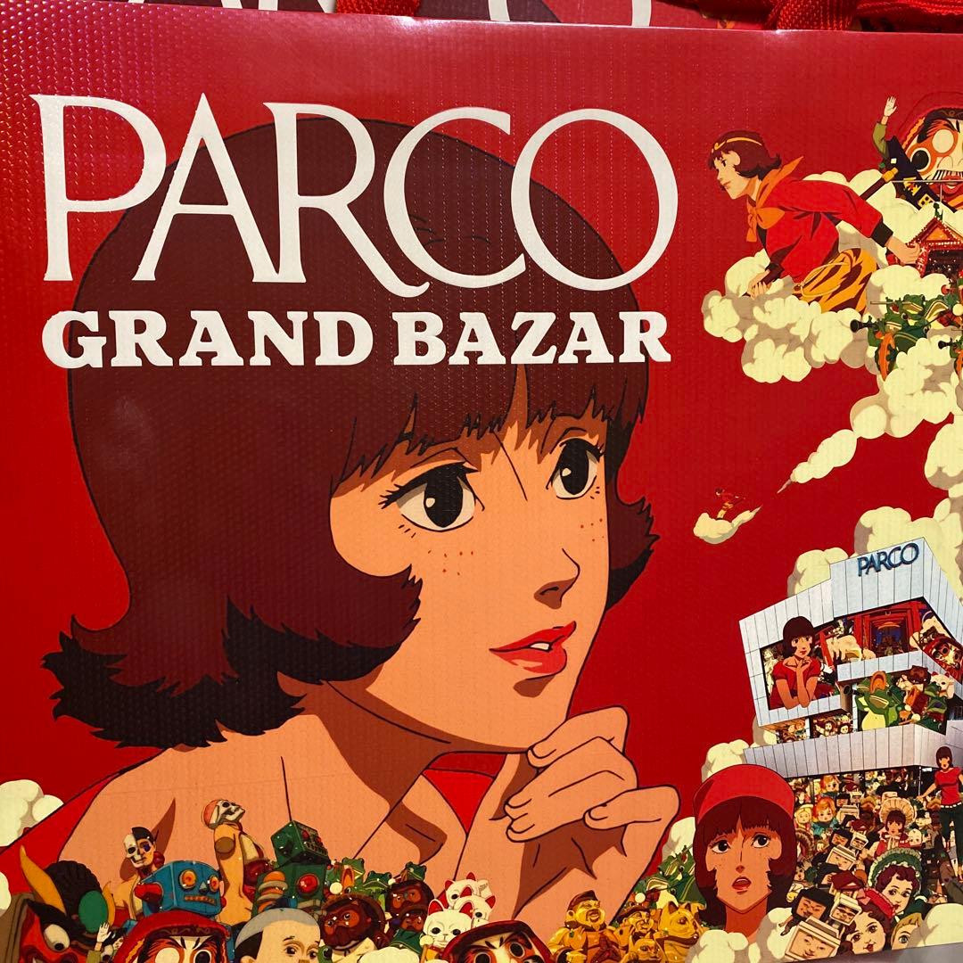 非売品　PARCO　パプリカ　紙袋2枚と扇子1個とトートバッグとノート　セット