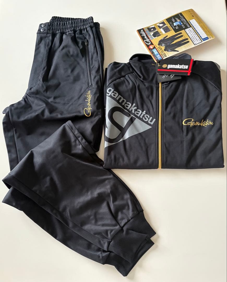 がまかつ　GM-3535 ブリーズテックススーツ　ブラック/グレー　新品
