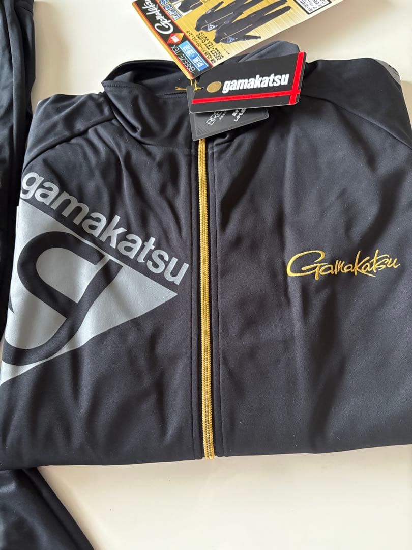 がまかつ　GM-3535 ブリーズテックススーツ　ブラック/グレー　新品
