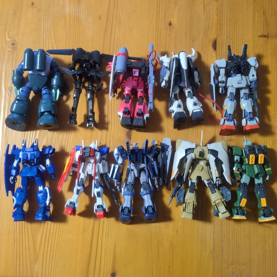 【ガンプラまとめ売り】HG(ハイグレード) ガンプラ 完成品10体セット