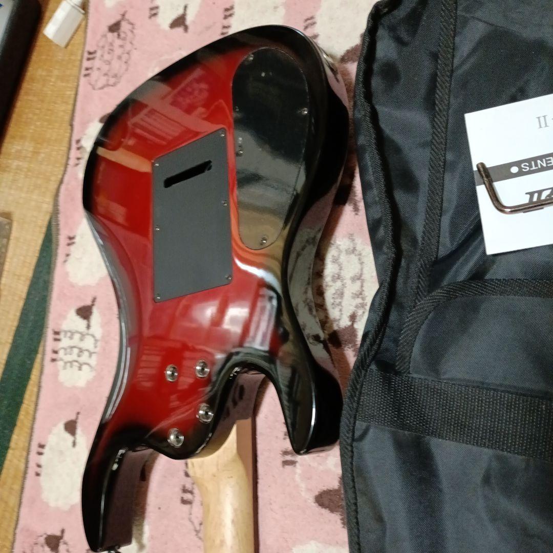 Aria Pro II MAC-series レッド エレキギター